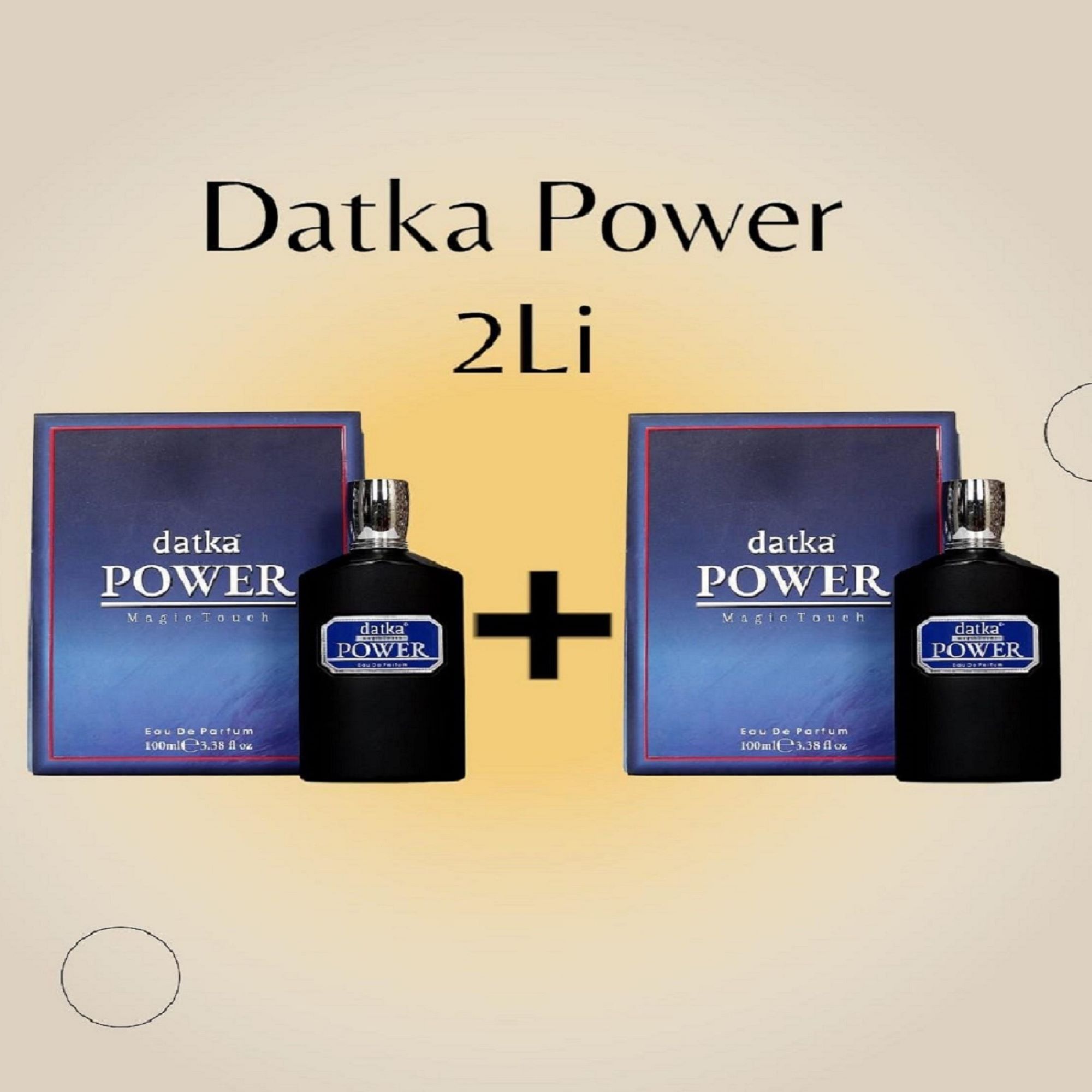 2 Adet  100 ML Power Niche Unisex Eau De Parfm 